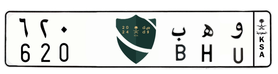 لوحة و ه ب 620